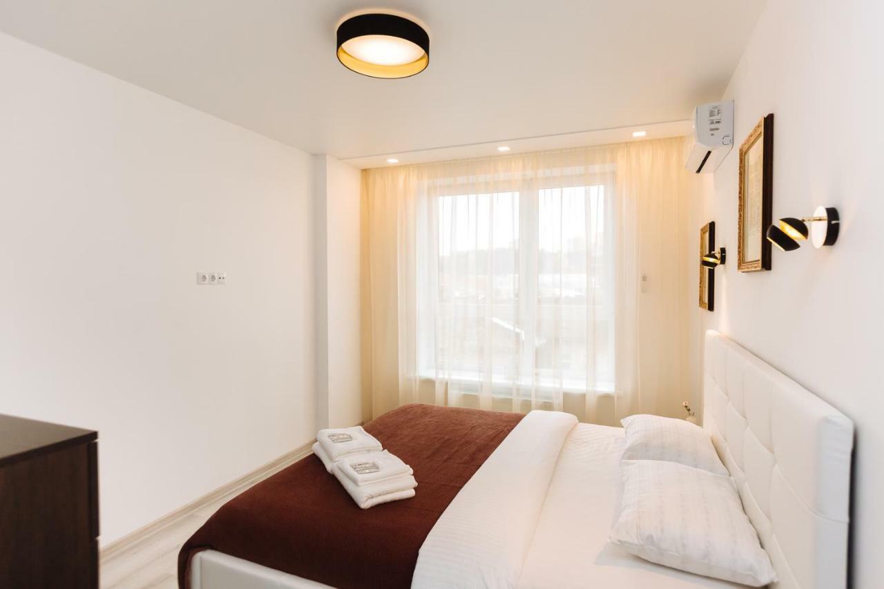 Luxury Terrace View Apartment! Lviv Eksteriør bilde