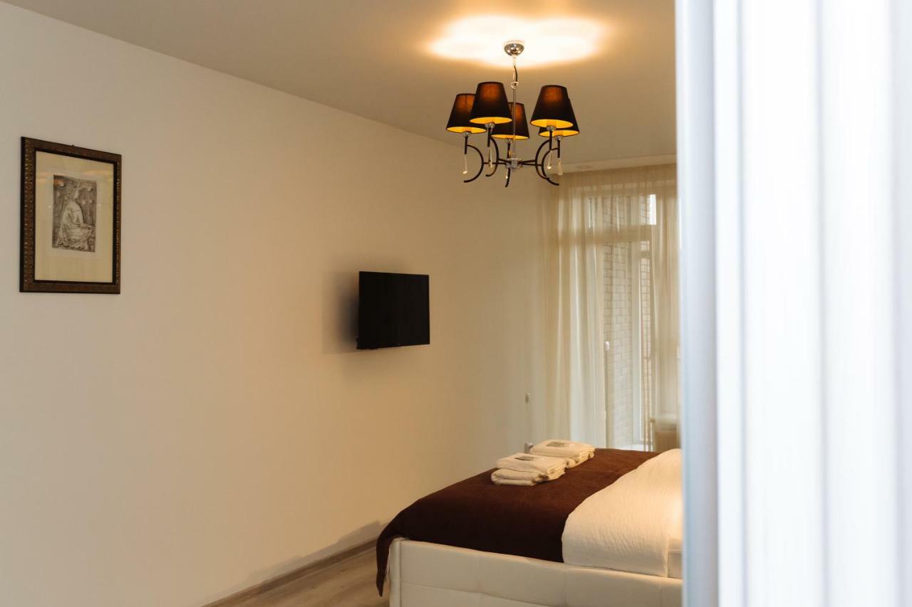 Luxury Terrace View Apartment! Lviv Eksteriør bilde