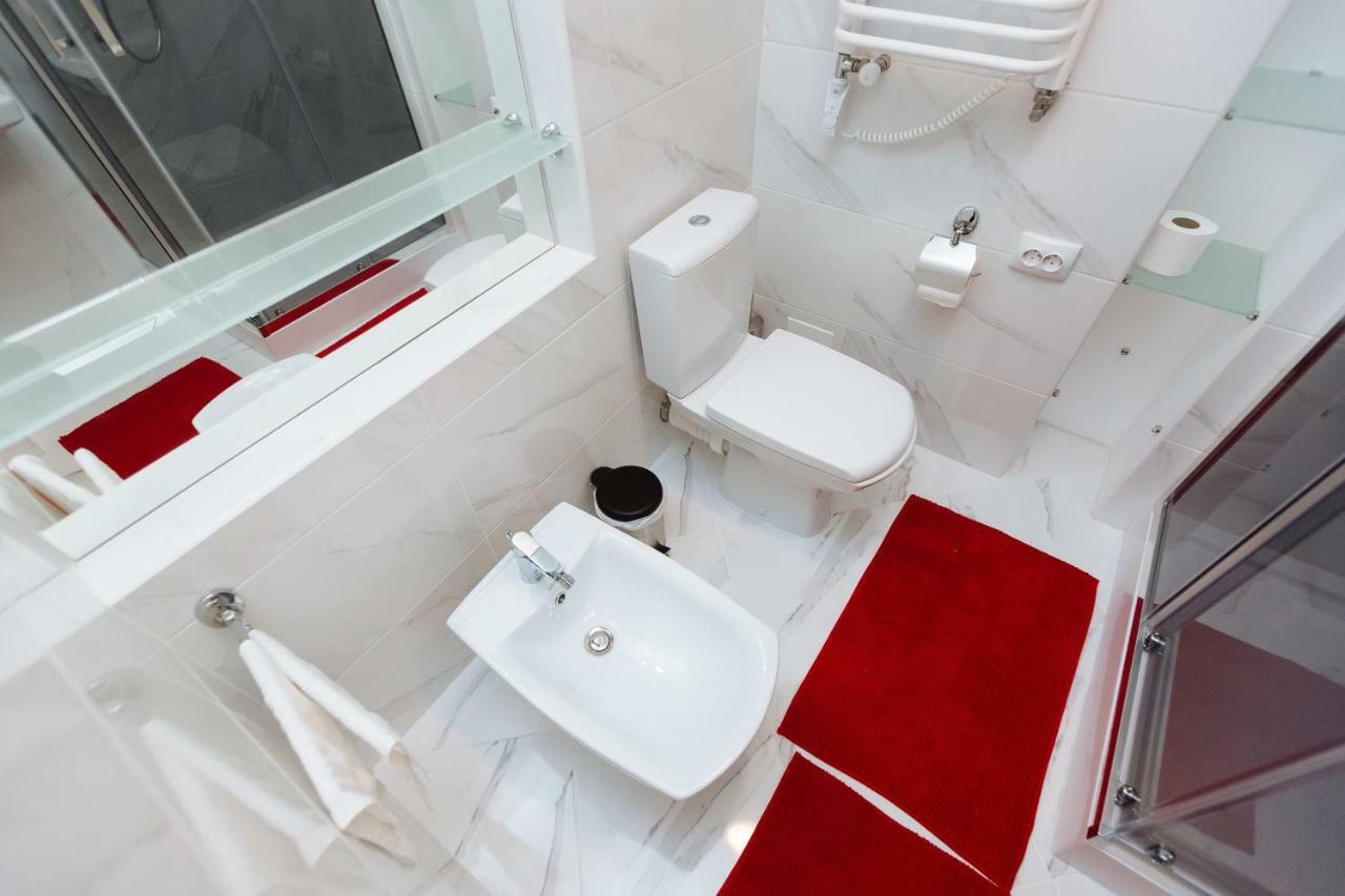 Luxury Terrace View Apartment! Lviv Eksteriør bilde
